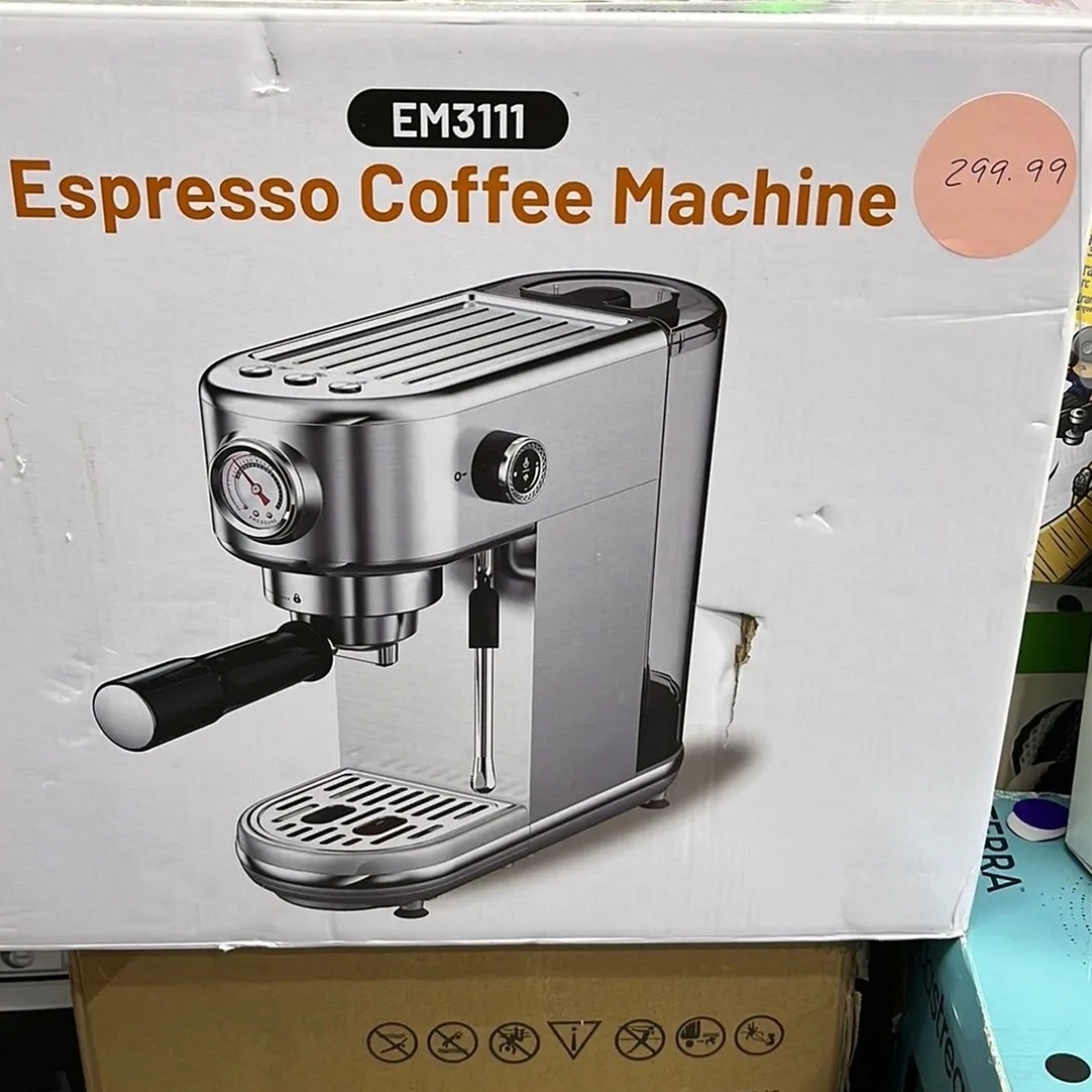Stainless Steel Espresso Coffee Machine